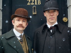 Benedict Cumberbatch, Sherlock, Serial, Martin Freeman